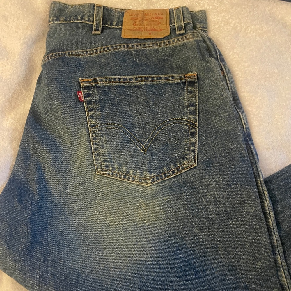 Levi's Straight Fit Denim Jeans